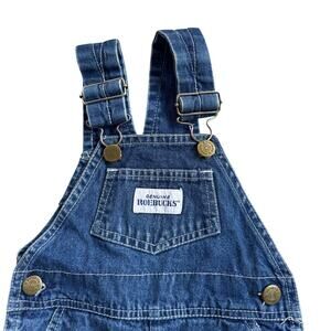 Vtg 1990s Sears Roebuck Denim Overalls Size 3-6M